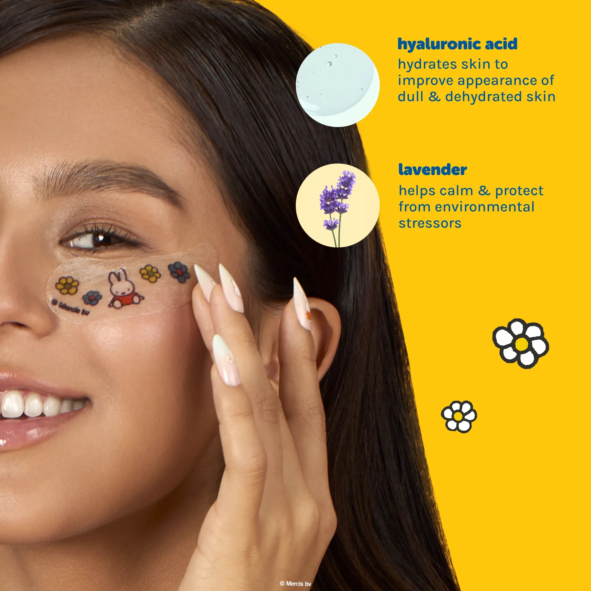 Miffy Hydrogel Calming under Eye Patches