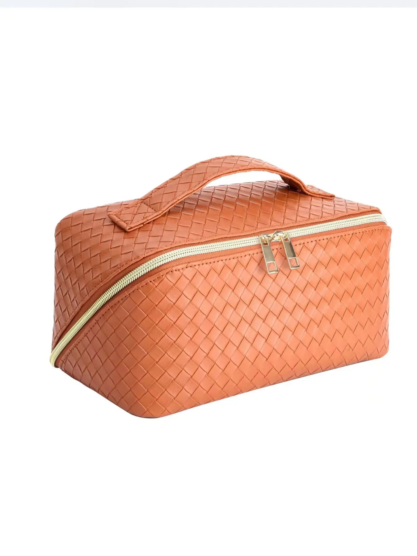 Large Travel Toiletry Bag, Portable Cosmetic Storage Pouch, Handheld Cosmetic Pouch, Women'S Makeup Bag, Essential Beauty Organizer, Travel Essentials, Ideal for Daily Use and Travel