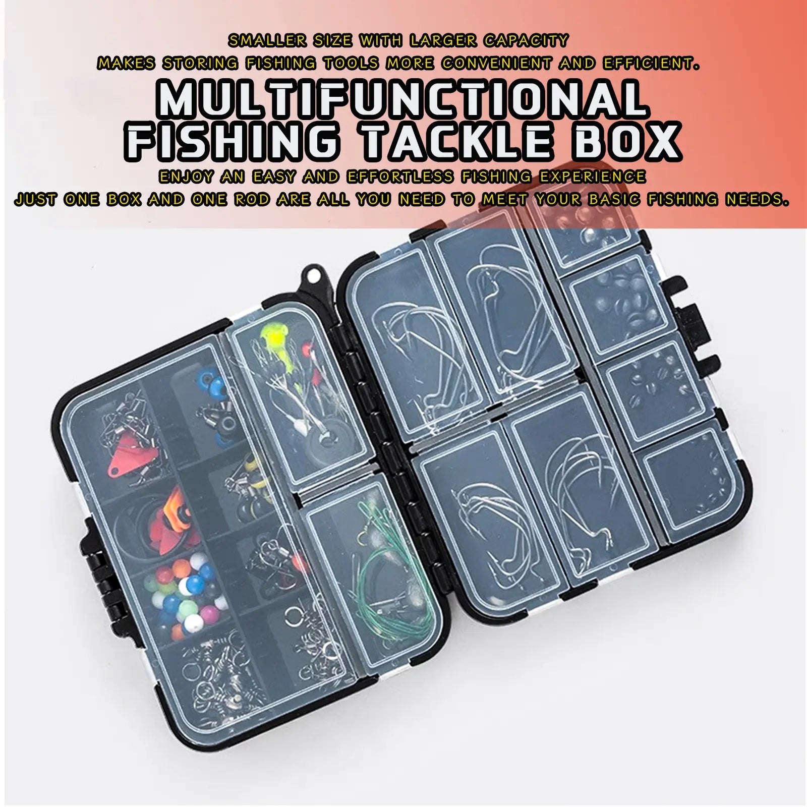 Tcakelox 5 Pack Mini Plastic Tackle Boxes for Small Tackle Box Organizer, Ideal for Fishing Storage Containers, Kayak Fly Boxes Large