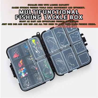 Tcakelox 5 Pack Mini Plastic Tackle Boxes for Small Tackle Box Organizer, Ideal for Fishing Storage Containers, Kayak Fly Boxes Large