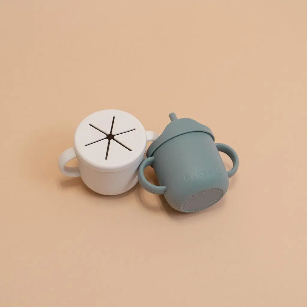 Paperclip Interchangeable Sippy and Snack Cup