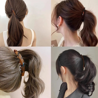 20PCS Banana Hair Clips Classic Hair Comb Banana Clips Ponytail Hair Holder for Women Girls, 7 Styles