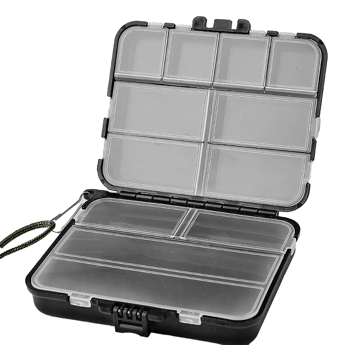 Tcakelox 5 Pack Mini Plastic Tackle Boxes for Small Tackle Box Organizer, Ideal for Fishing Storage Containers, Kayak Fly Boxes Large