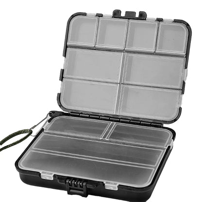 Tcakelox 5 Pack Mini Plastic Tackle Boxes for Small Tackle Box Organizer, Ideal for Fishing Storage Containers, Kayak Fly Boxes Large