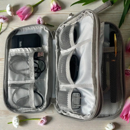 Accessory Organizer Pouch for Cables, Stationery & Travel Essentials