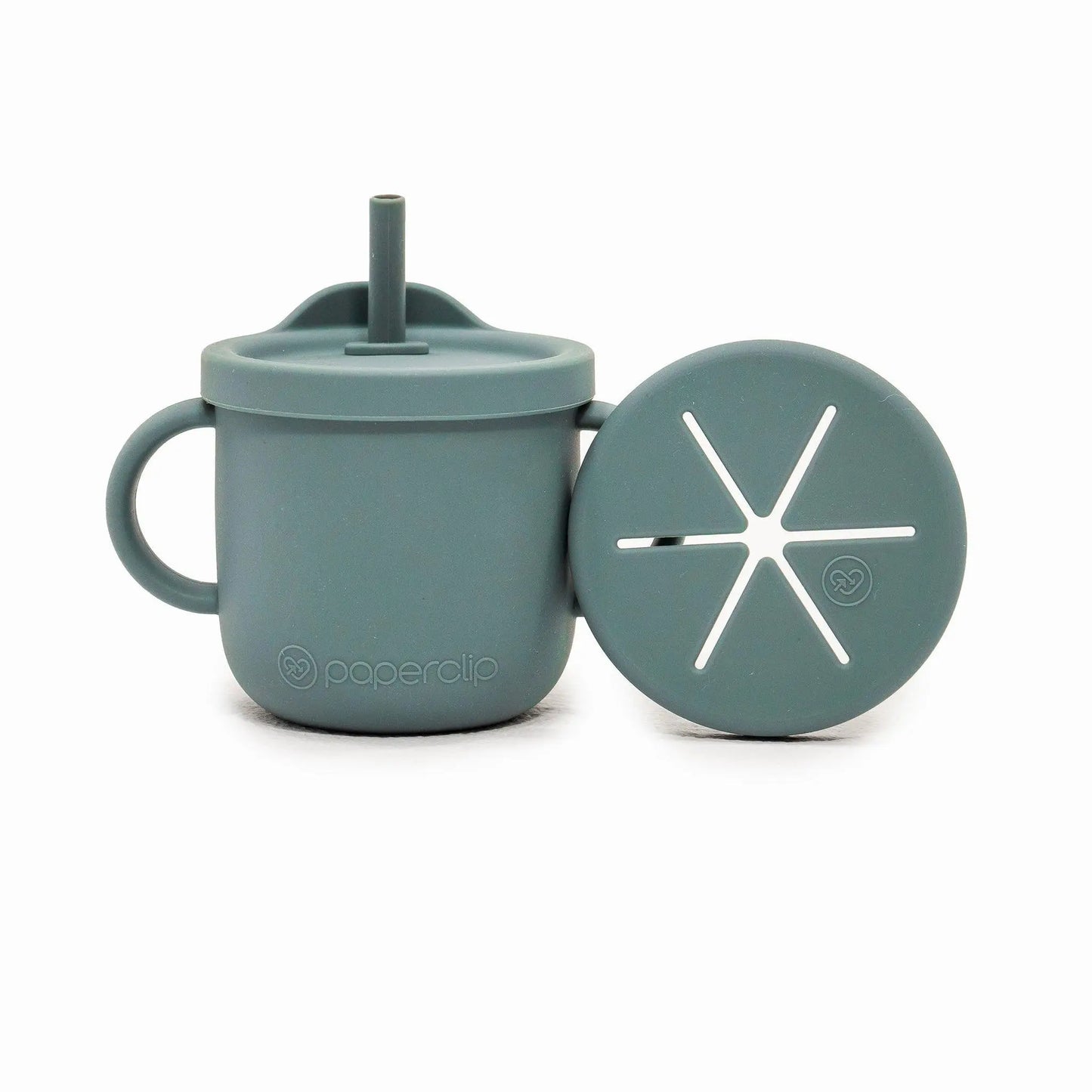 Paperclip Interchangeable Sippy and Snack Cup